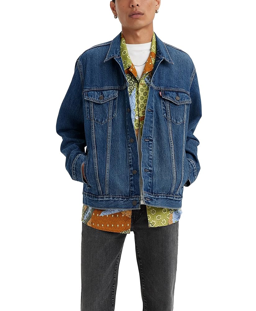 ジャケット・アウター LEVIS DENIM TRUCKER JACKET Levi's Men's Denim Trucker Jacket - Walmart.com